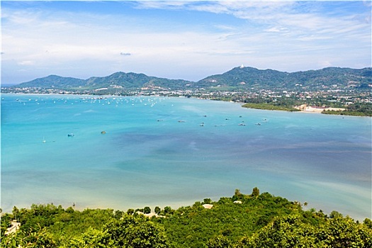 风景,海洋,天空,旅游,城镇,普吉岛,泰国