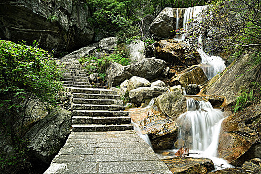 河北省石家庄市灵寿县五岳寨风景区