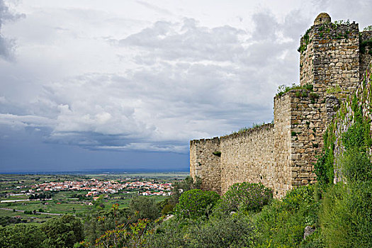 特鲁希略,城堡,埃斯特雷马杜拉,西班牙,欧洲