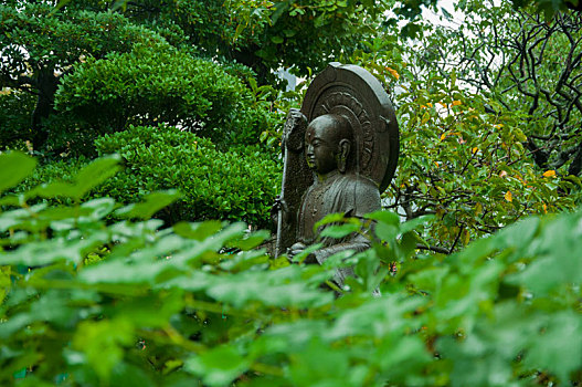 日本东京,金龙山浅草寺,地藏王菩萨