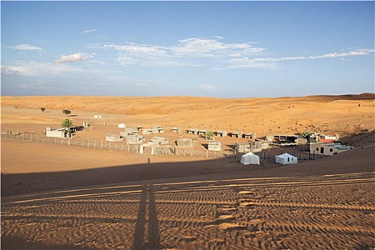 沙漠,露营,阿曼