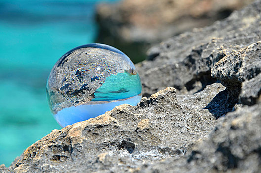 水晶球,海洋