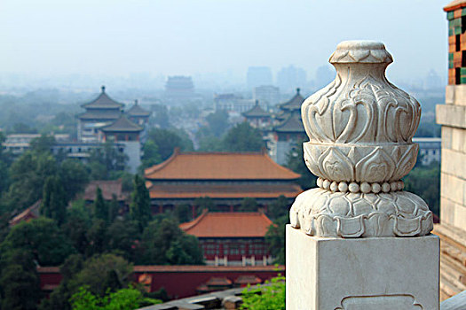 北京古典汉白玉栏杆