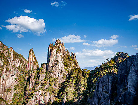 江西上饶三清山南清园群山