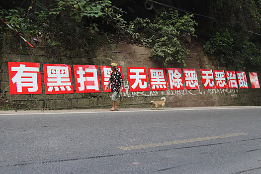 重庆市云阳县的农村生活垃圾,垃圾分类