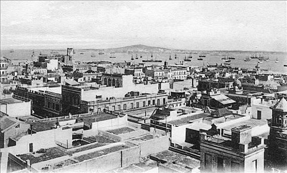 蒙得维的亚,乌拉圭,早,20世纪
