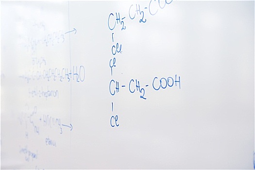 化学品,分子,建筑,白色背景