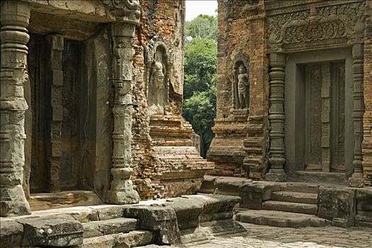 庙宇,吴哥,柬埔寨