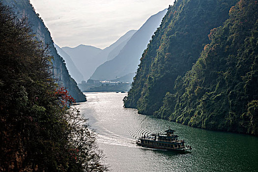 重庆巫山大宁河小三峡峡谷