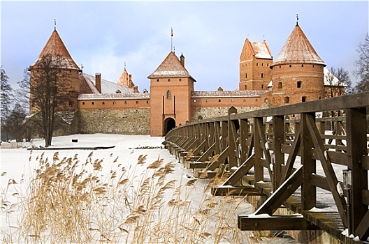 城堡,特拉凯,立陶宛