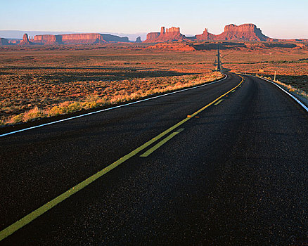 道路,纪念碑谷