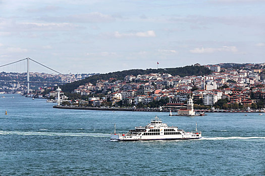 美丽的伊斯坦布尔城市风光