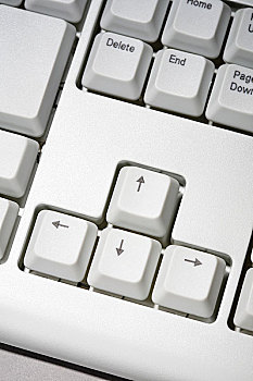 白色键盘方向键