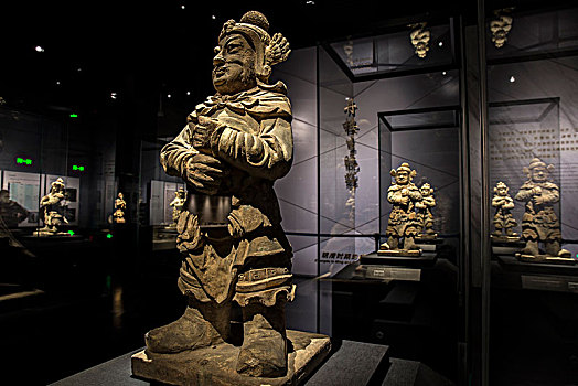 成都博物馆藏品陶俑