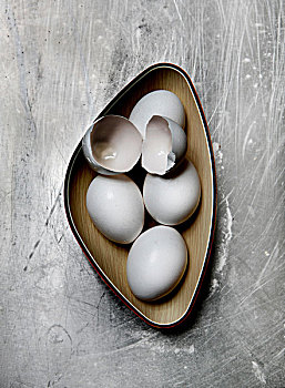 蛋,蛋壳,碗