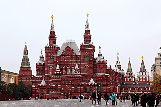 莫斯科,克里姆林宫,红场