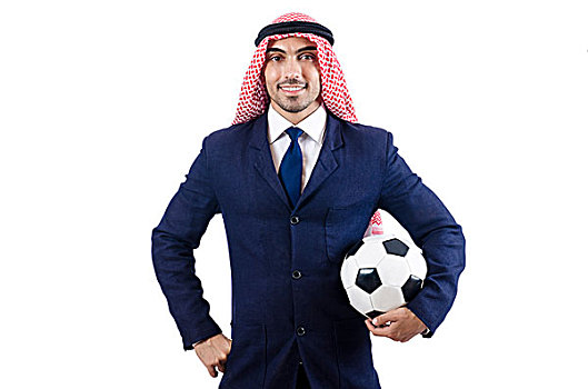 阿拉伯,商务人士,足球