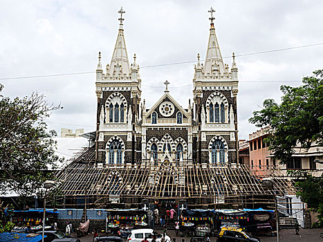 教堂,孟买,印度