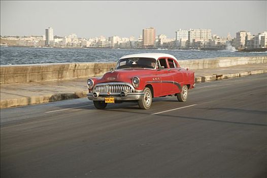 美洲,老爷车,马雷贡,哈瓦那,古巴,加勒比海
