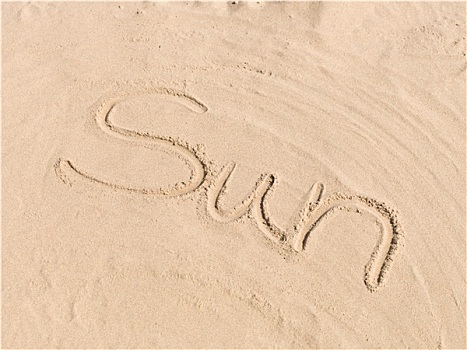 太阳,沙子
