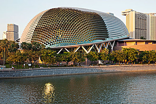 新加坡,剧院,湾,榴莲