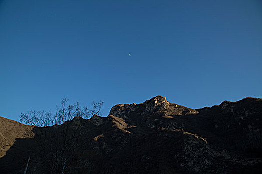 山,山路,弯道,冬天