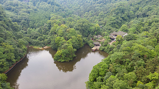 四川成都青城山风光