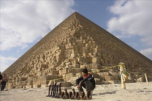 金字塔,吉萨,基奥普斯,天空,纪念品,神,开罗