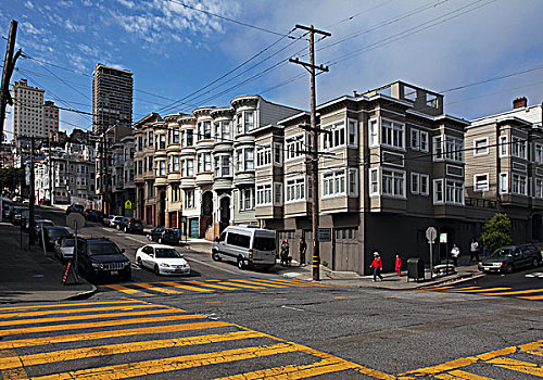 旧金山九曲花街,lombardstreet