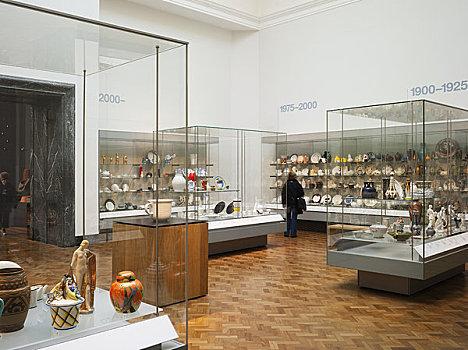 陶瓷,画廊,阶段,一个,伦敦,设计,20世纪,收集