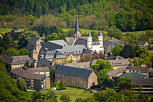 寺院,教堂,北莱茵威斯特伐利亚,德国,欧洲
