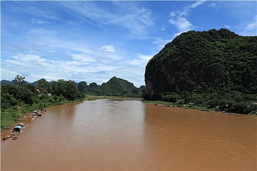 红色,河,越南
