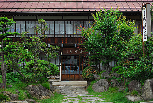 温泉,街景