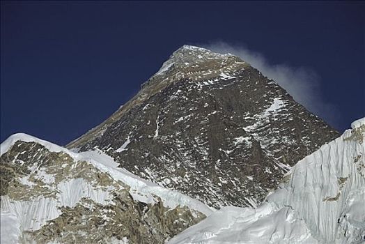 西南方,脸,珠穆朗玛峰,尼泊尔
