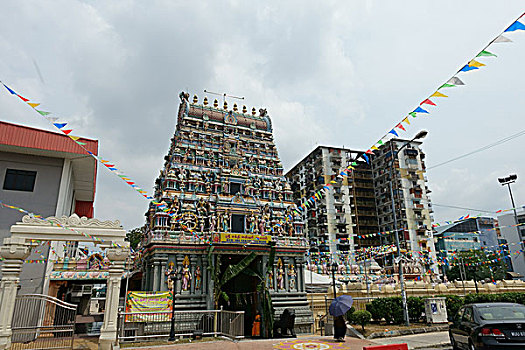 吉隆坡,印度,庙宇