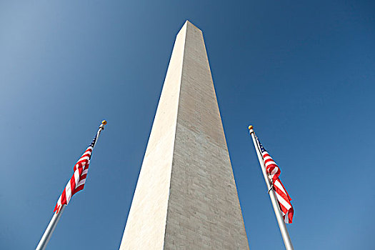 美国,华盛顿特区,华盛顿纪念碑,仰视