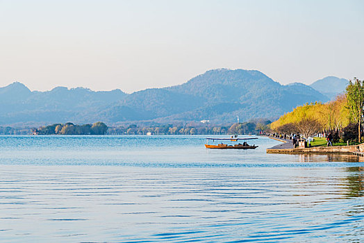 杭州西湖秋景