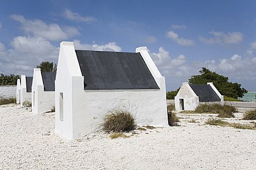 户外,奴隶,小屋,博奈尔岛,荷属列斯群岛