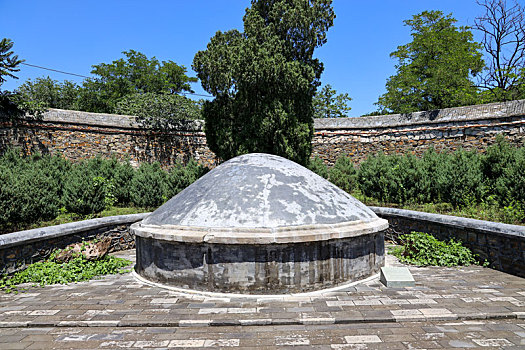 北京石景山慈悲庵田义墓石刻文物园