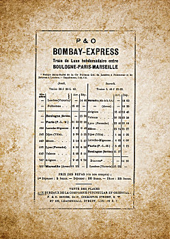 时间表,孟买,高速列车