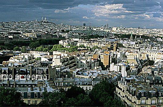 法国,北方,巴黎,大教堂,背景