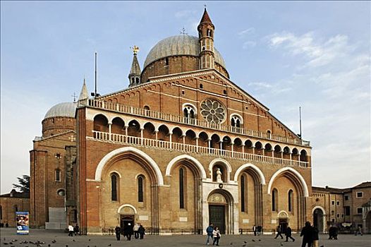 大门,大教堂,圣徒,帕多瓦,威尼托,意大利,欧洲