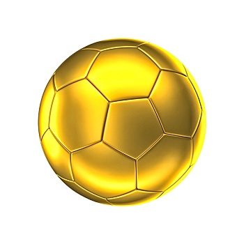 金色,足球