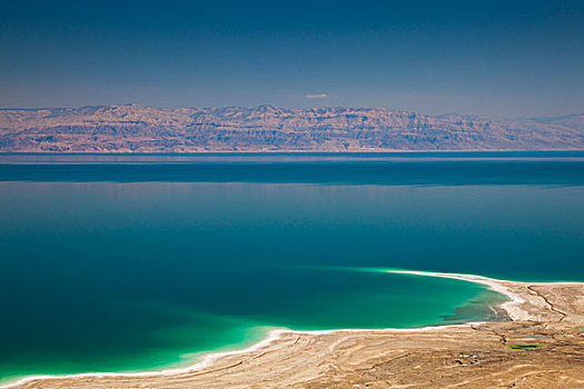 以色列,死海,俯视图