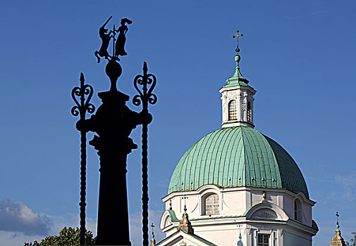 教堂,新城,华沙,波兰