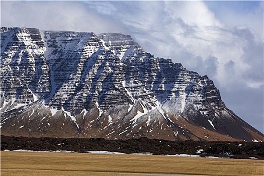 火山地貌,斯奈山半岛,冰岛