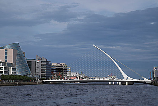 桥,都柏林,伦斯特,爱尔兰,欧洲