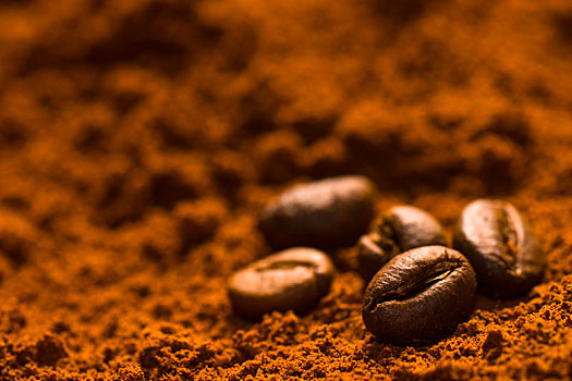 咖啡豆,咖啡粉