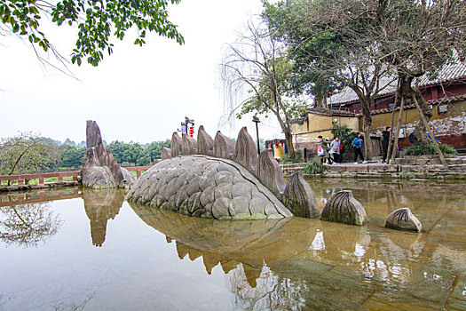 四川成都黄龙溪风景区