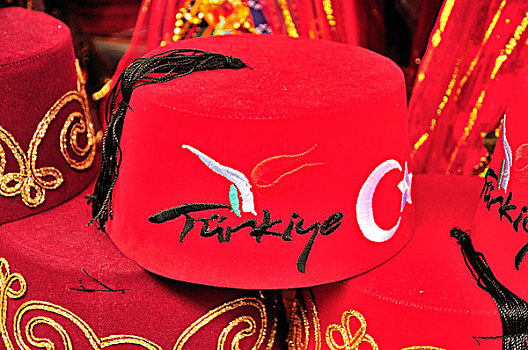土耳其,帽,集市,伊斯坦布尔,欧洲